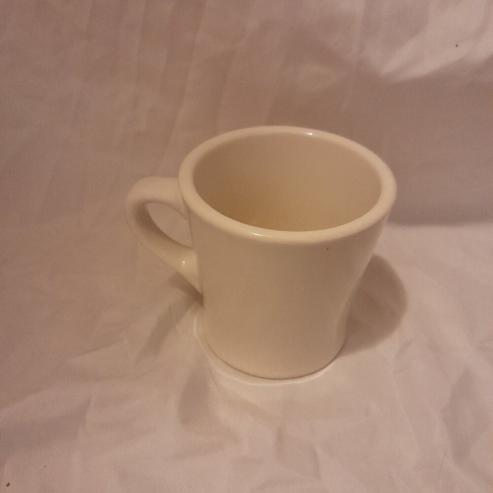 VTG Mid Century 1966 Syracuse China 95-A Ivory Diner Coffee Mug Heavy Restaurant